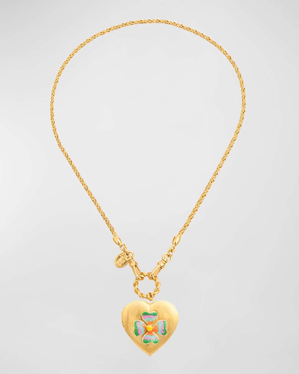 Lucky Love Locket Necklace